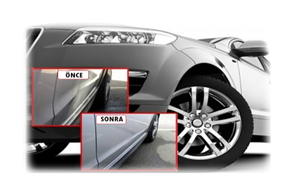 Boya Hasarlı Kaporta Göçük Düzeltme